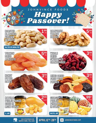 Johnvince Foods Flyer April 12 to 28