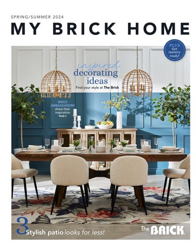 The Brick My Brick Home Flyer April 11 to May 31