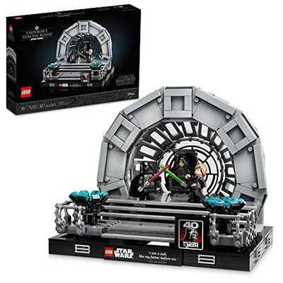 LEGO Star Wars Emperor’s Throne Room Diorama 75352 Building Set for Adults, Classic Star Wars Collectible for Display with Darth Vader Minifigure, Fun Birthday Gift for Men and Women $99.99 (Reg $129.99)