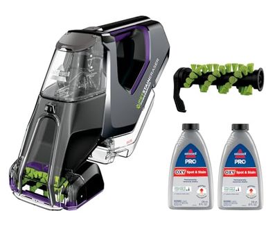 BISSELL - Portable Carpet Cleaner - Pet Stain Eraser PowerBrush - Handheld - Grab and Go Cordless Convenience with Powerful Motorized Brush, Purple, 2846D $135 (Reg $179.99)
