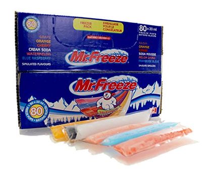 Mr. Freeze - Freeze Pops, Assorted Flavours (6), 80 x 20ml $5.79 (Reg $7.29)