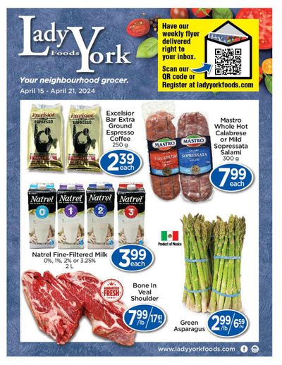 Lady York Foods Flyer April 15 to 21
