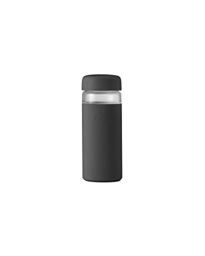 W&P Porter Glass Wide Mouth Bottle w/Protective Silicone Sleeve | Charcoal 16 Ounces | On-the-Go | Reusable Bottle | Portable and Lightweight | Dishwasher Safe $34.76 (Reg $54.06)