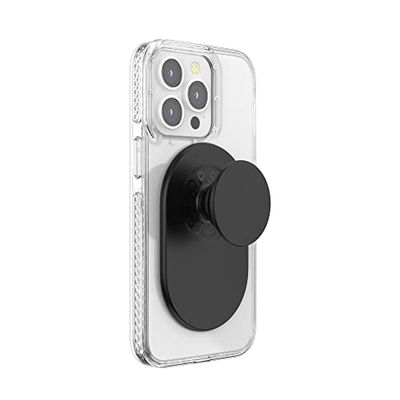 PopSockets PopGrip for MagSafe: Grip and Stand for Phones and Cases, Remove and Reposition, Swappable Top, Black $18 (Reg $29.95)