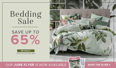 Linen Chest Canada Offers: Save up to 65% off Bedding + 80% off Clearance Items + More Offers
