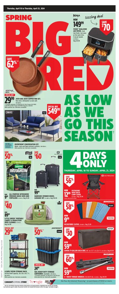 Canadian Tire (ON) Flyer April 18 to 25