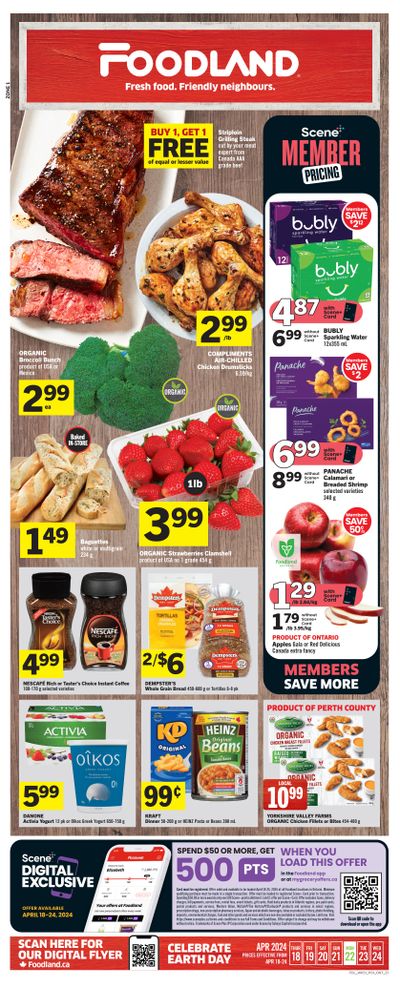 Foodland (ON) Flyer April 18 to 24