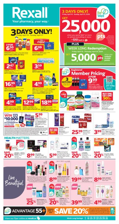 Rexall (AB) Flyer April 19 to 25