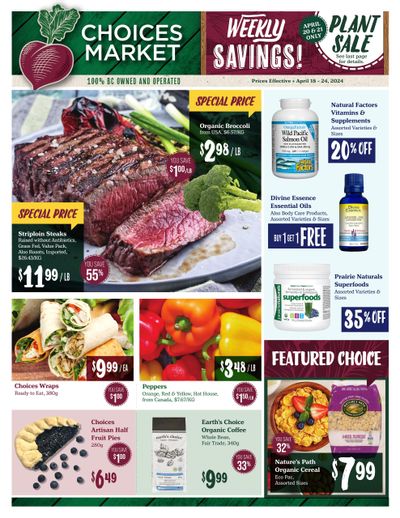 Choices Market Flyer April 18 to 24