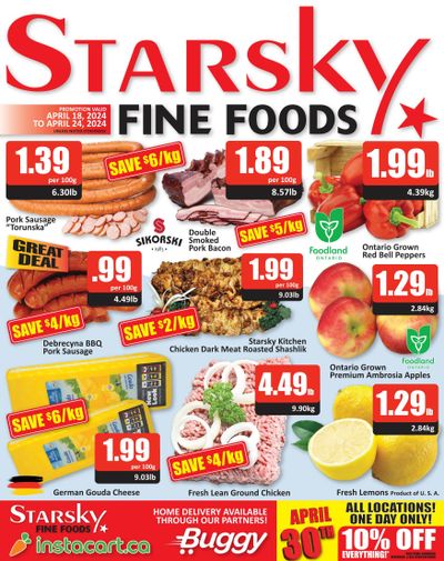Starsky Foods Flyer April 18 to 24