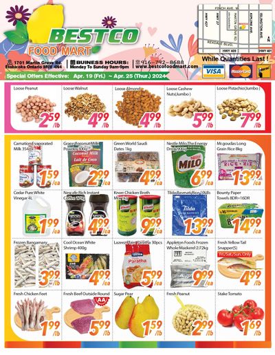 BestCo Food Mart (Etobicoke) Flyer April 19 to 25
