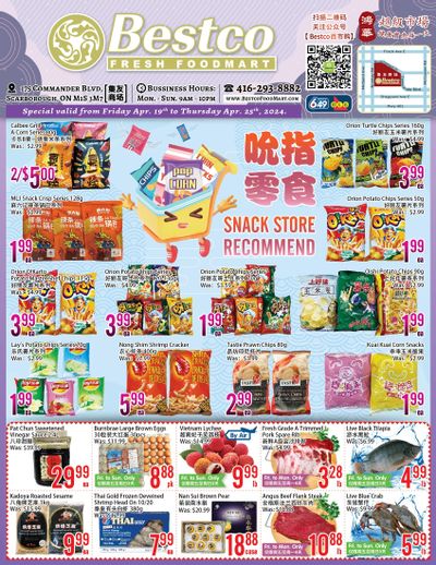 BestCo Food Mart (Scarborough) Flyer April 19 to 25