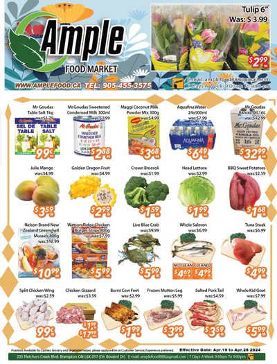 Ample Food Market (Brampton) Flyer April 19 to 25