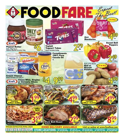 Food Fare Flyer April 20 to 26