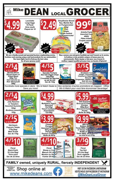 Mike Dean Local Grocer Flyer April 19 to 25