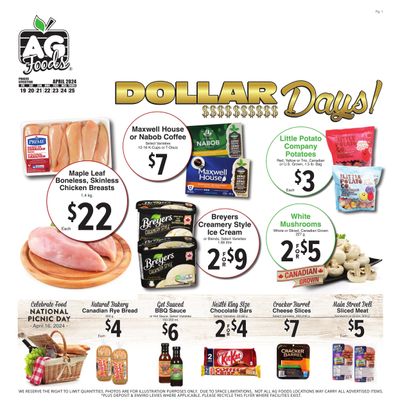 AG Foods Flyer April 19 to 25
