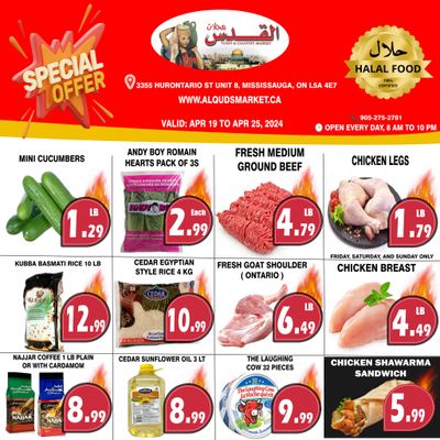 Al-Quds Supermarket Flyer April 19 to 25
