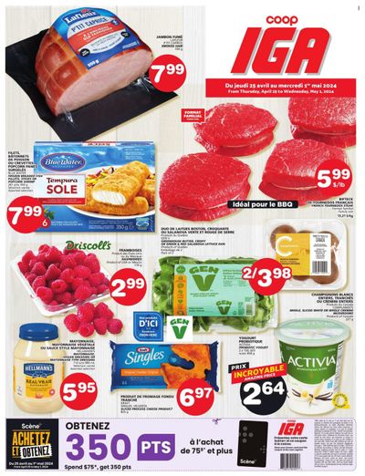 Coop IGA Flyer April 25 to May 1