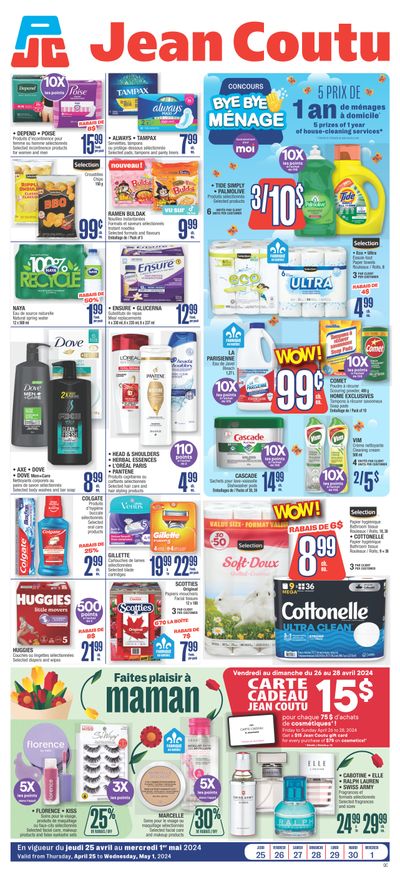 Jean Coutu (QC) Flyer April 25 to May 1
