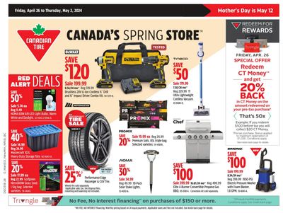 Canadian Tire (West) Flyer April 26 to May 2