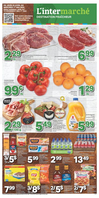 L'inter Marche Flyer April 25 to May 1