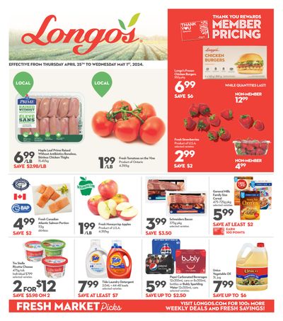 Longo's Flyer April 25 to May 1