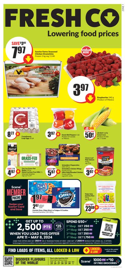 FreshCo (West) Flyer April 25 to May 1