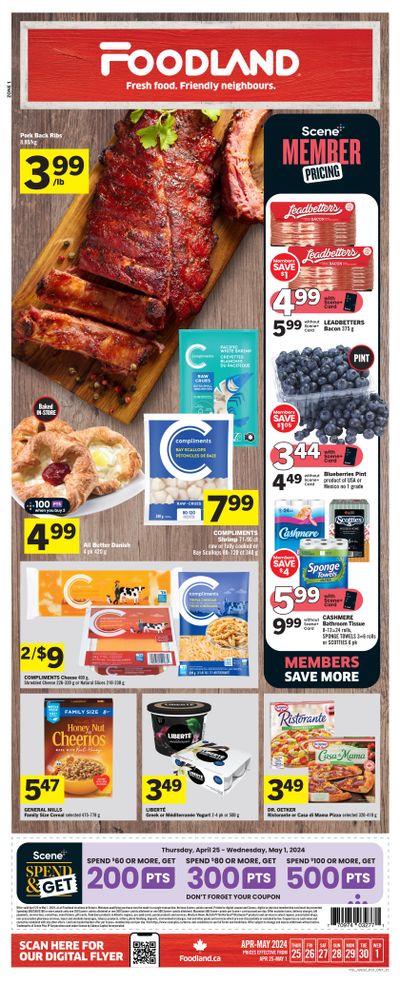 Foodland (ON) Flyer April 25 to May 1