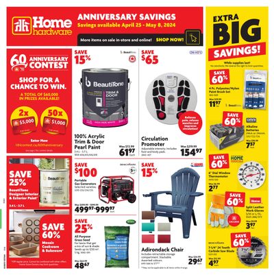 Home Hardware (ON) Flyer April 25 to May 1