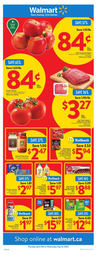 Walmart (ON) Flyer April 25 to May 1