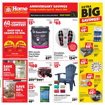 Home Hardware (Atlantic) Flyer April 25 to May 1
