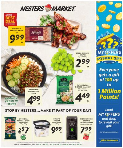 Nesters Market Flyer April 25 to May 1