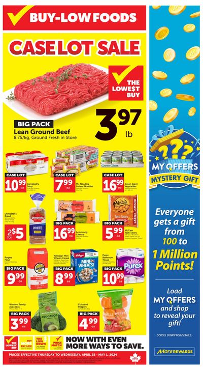 Buy-Low Foods Flyer April 25 to May 1
