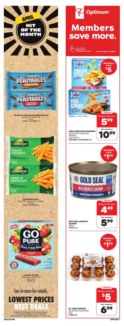 Independent Grocer (West) Flyer April 25 to May 1