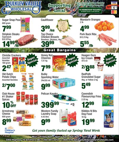 Bulkley Valley Wholesale Flyer April 25 to May 1