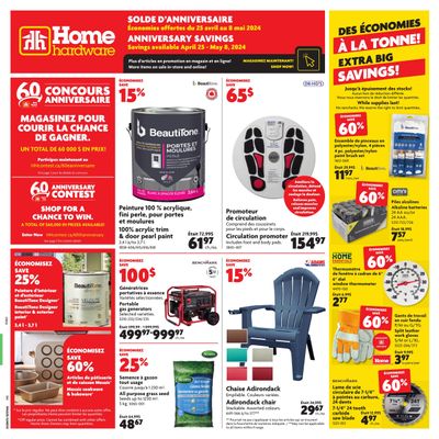 Home Hardware (QC) Flyer April 25 to May 1