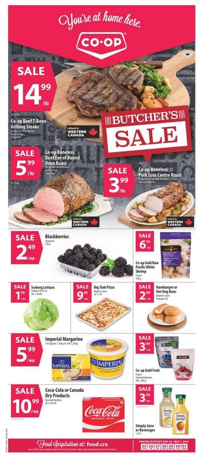 Co-op (West) Food Store Flyer April 25 to May 1