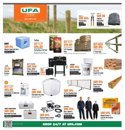 UFA Co-operative Limited Flyer April 25 to May 13