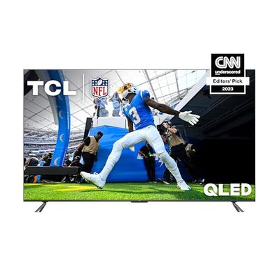 TCL 85-Inch Q6 QLED 4K Smart TV with Google TV (85Q650G-CA, 2023 Model) Dolby Vision, Dolby Atmos, HDR Pro+, Game Accelerator Enhanced Gaming, Voice Remote, Works with Alexa, Streaming UHD Television $1498.98 (Reg $1799.99)