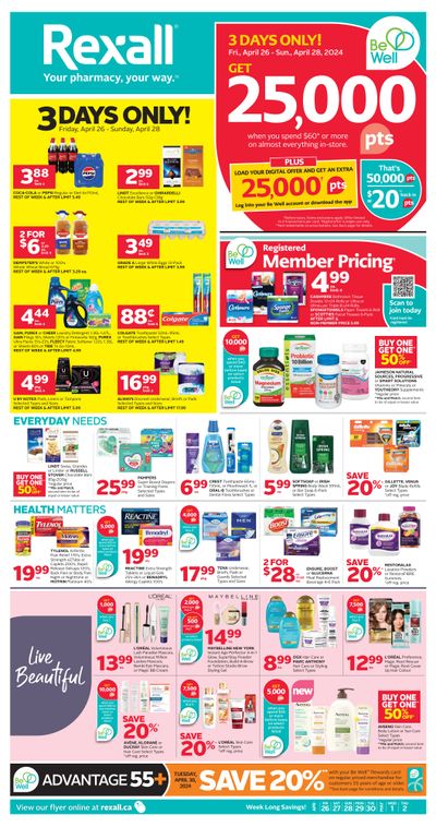 Rexall (ON) Flyer April 26 to May 2