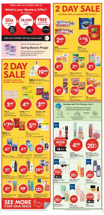 Shoppers Drug Mart (ON) Flyer April 27 to May 2