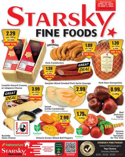 Starsky Foods Flyer April 25 to May 1