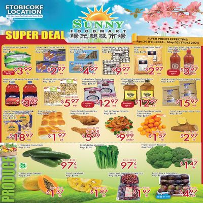 Sunny Foodmart (Etobicoke) Flyer April 26 to May 2