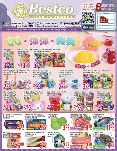 BestCo Food Mart (Scarborough) Flyer April 26 to May 2