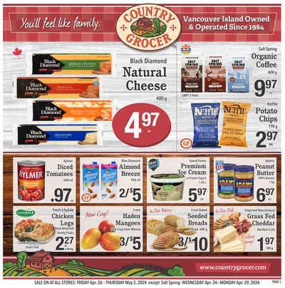 Country Grocer Flyer April 26 to May 2