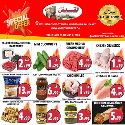 Al-Quds Supermarket Flyer April 26 to May 2