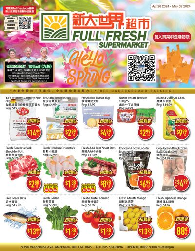 Full Fresh Supermarket Flyer April 26 to May 2
