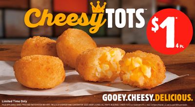 Burger King Canada Promotion: Get Four Cheesy Tots for $1