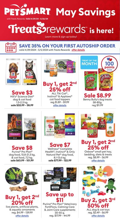 PetSmart Flyer April 29 to May 26