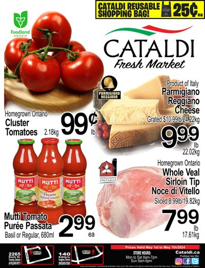 Cataldi Fresh Market Flyer May 1 to 7